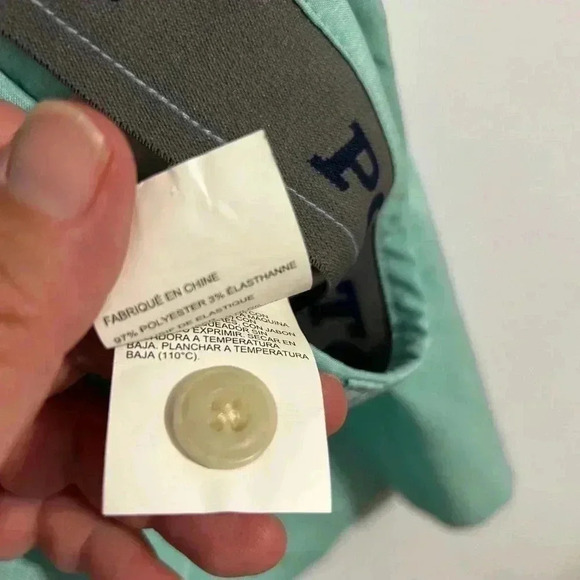 Men’s Size 42 PGA Tour Stretch elasticsa Shorts NWT. Aqua green color. - Picture 9 of 9